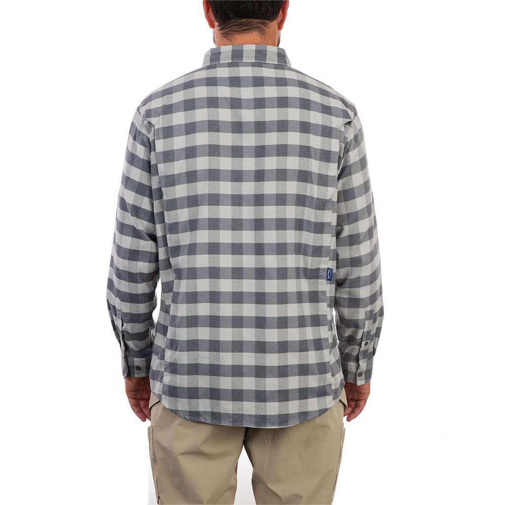 Buffalo Bill Long Sleeve Tech Flannel by AFTCO - Country Club Prep