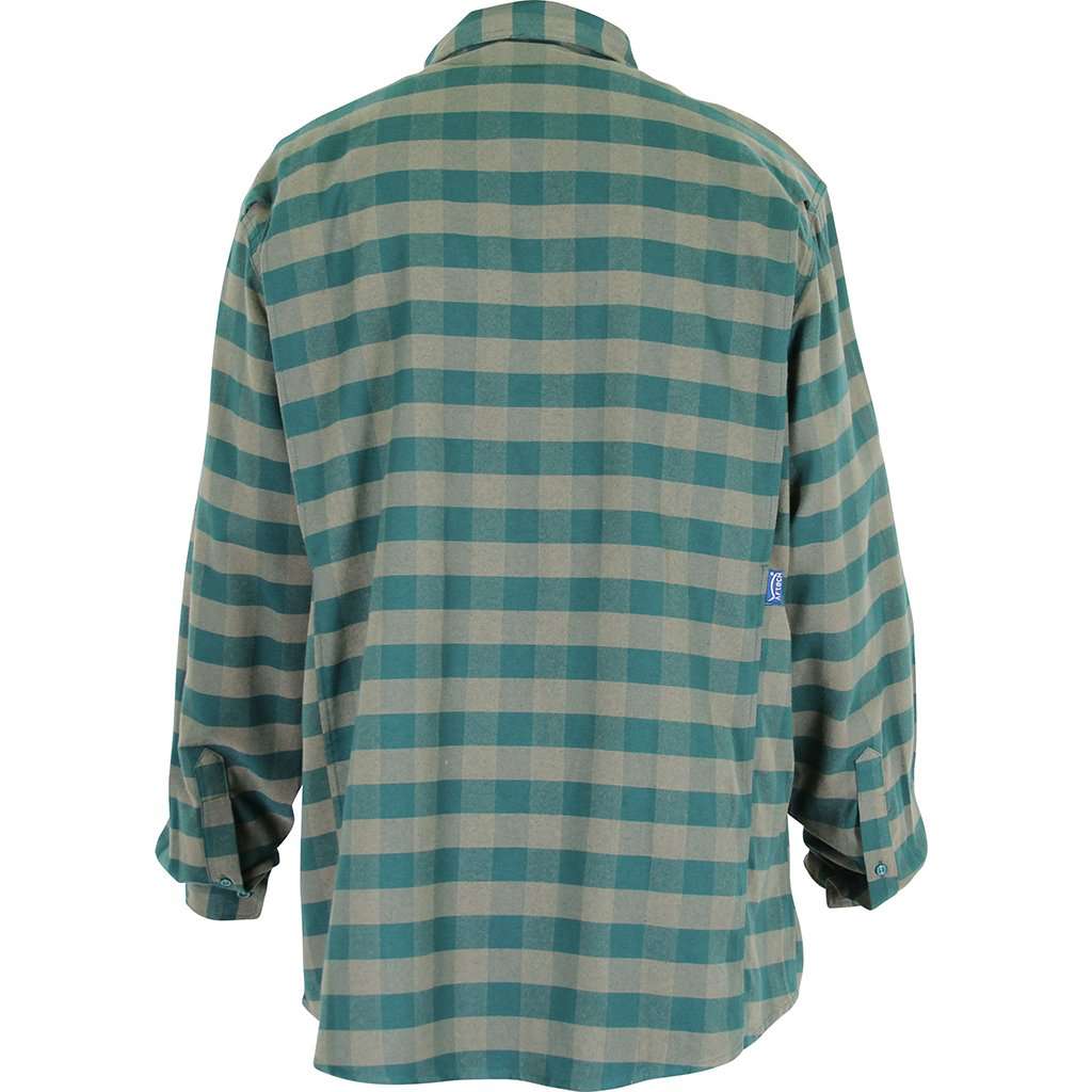 Buffalo Bill Long Sleeve Tech Flannel by AFTCO - Country Club Prep