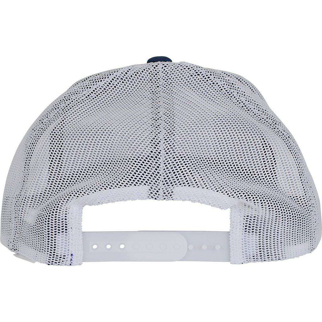 帽子 VALLAD LOGO MESH CAP VALLAD LOGO MESH CAP NVY/WHT