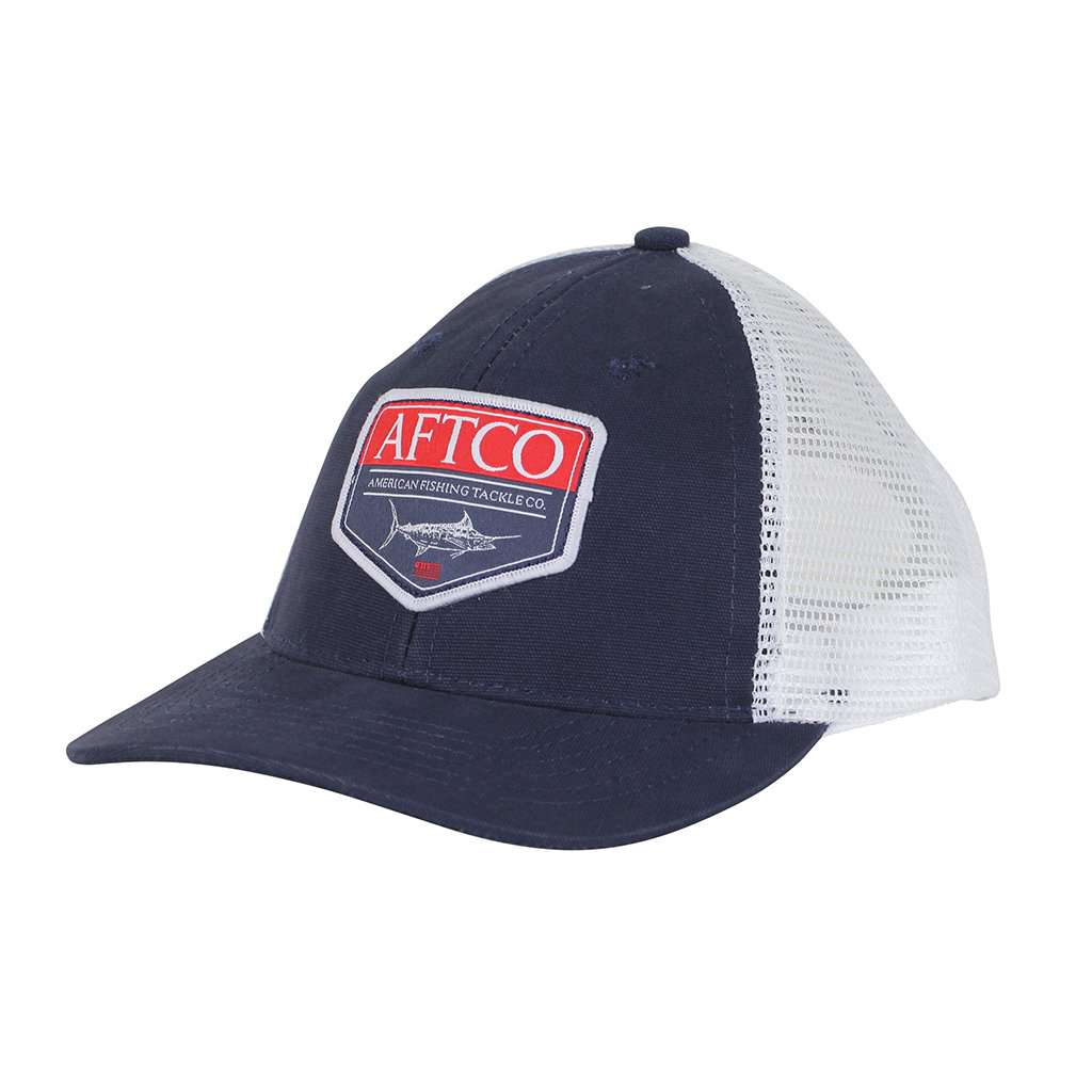 Splatter Trucker Hat by AFTCO - Country Club Prep