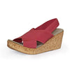 Med Crisscross Wedge by Charleston Shoe Co. - Country Club Prep