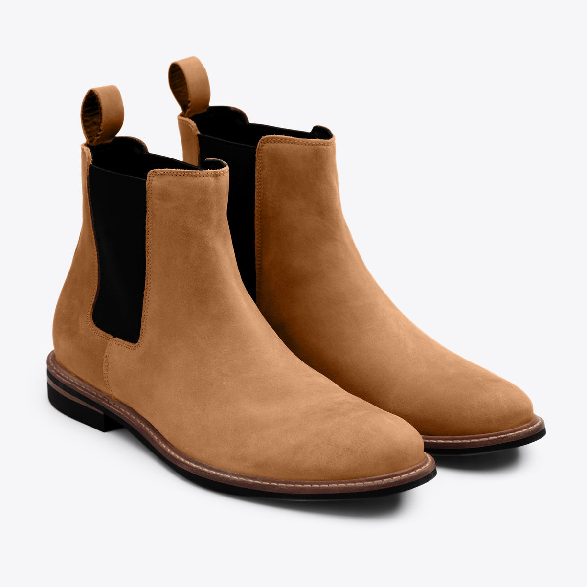 Men's All-Weather Chelsea Boot in Tobacco by Nisolo - Country Club Prep