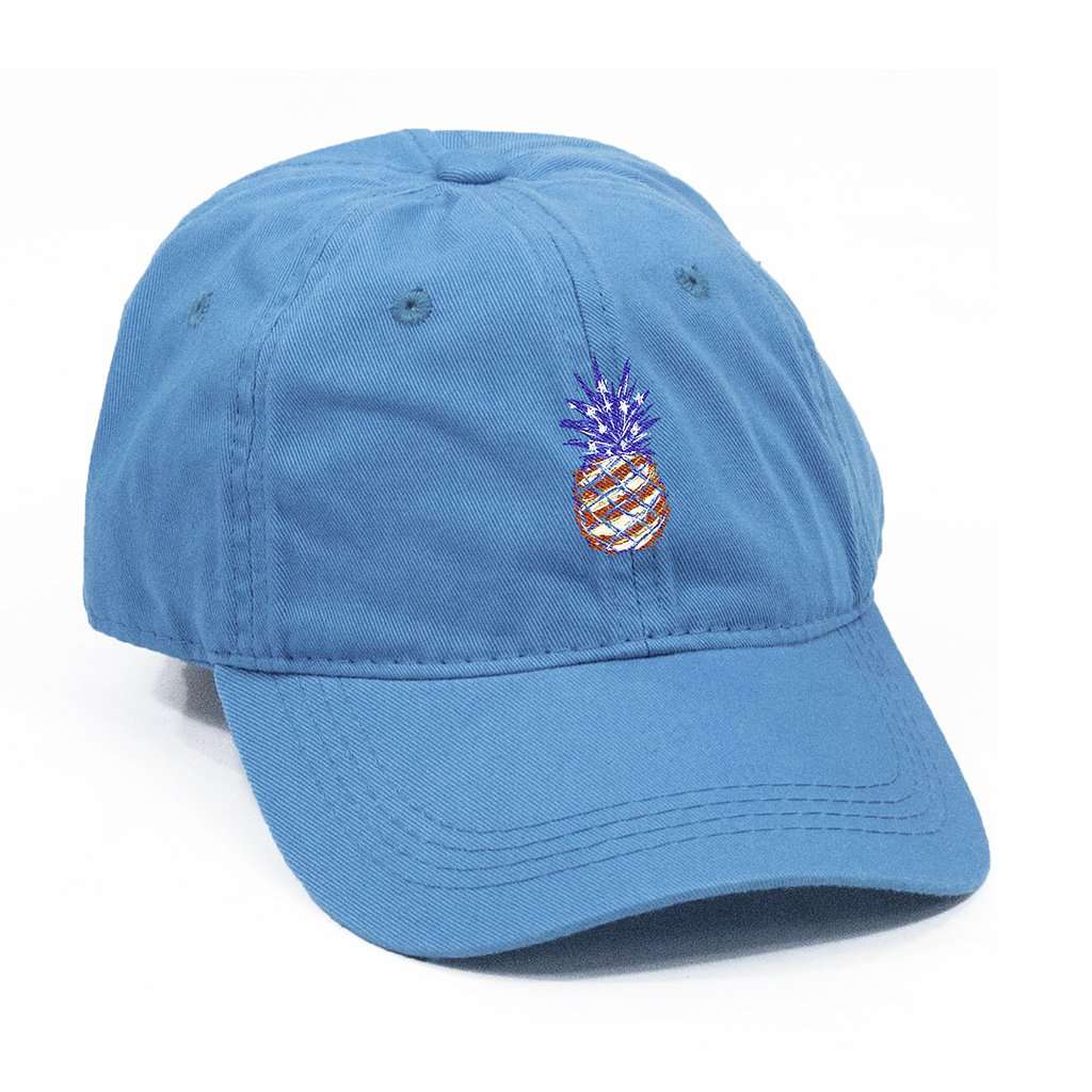 Patriotic Pineapple Hat by MG Palmer - Country Club Prep