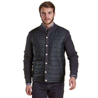 Bale Baffle Button Through Jacket in Charcoal by Barbour - Country Club Prep