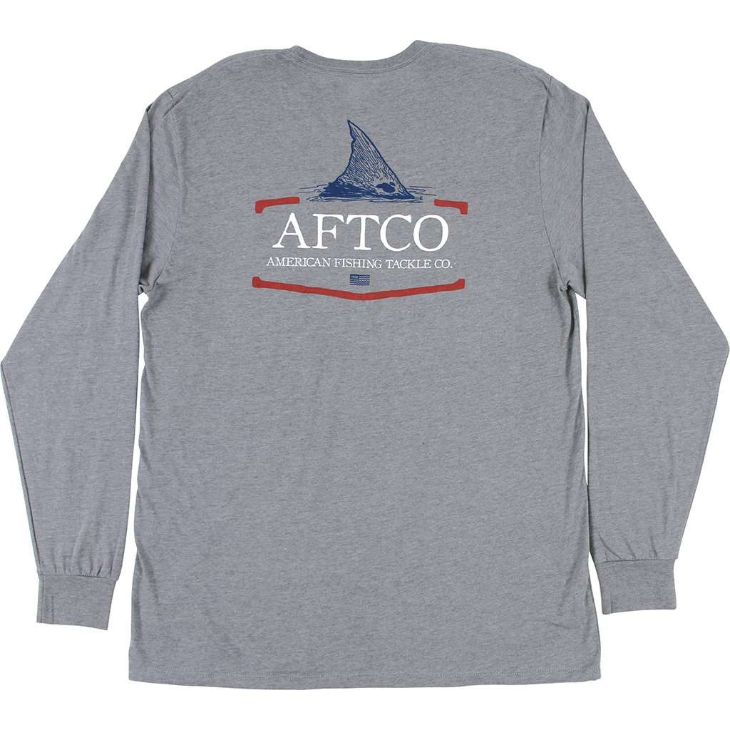 Tall Tail Long Sleeve T-Shirt by AFTCO - Country Club Prep
