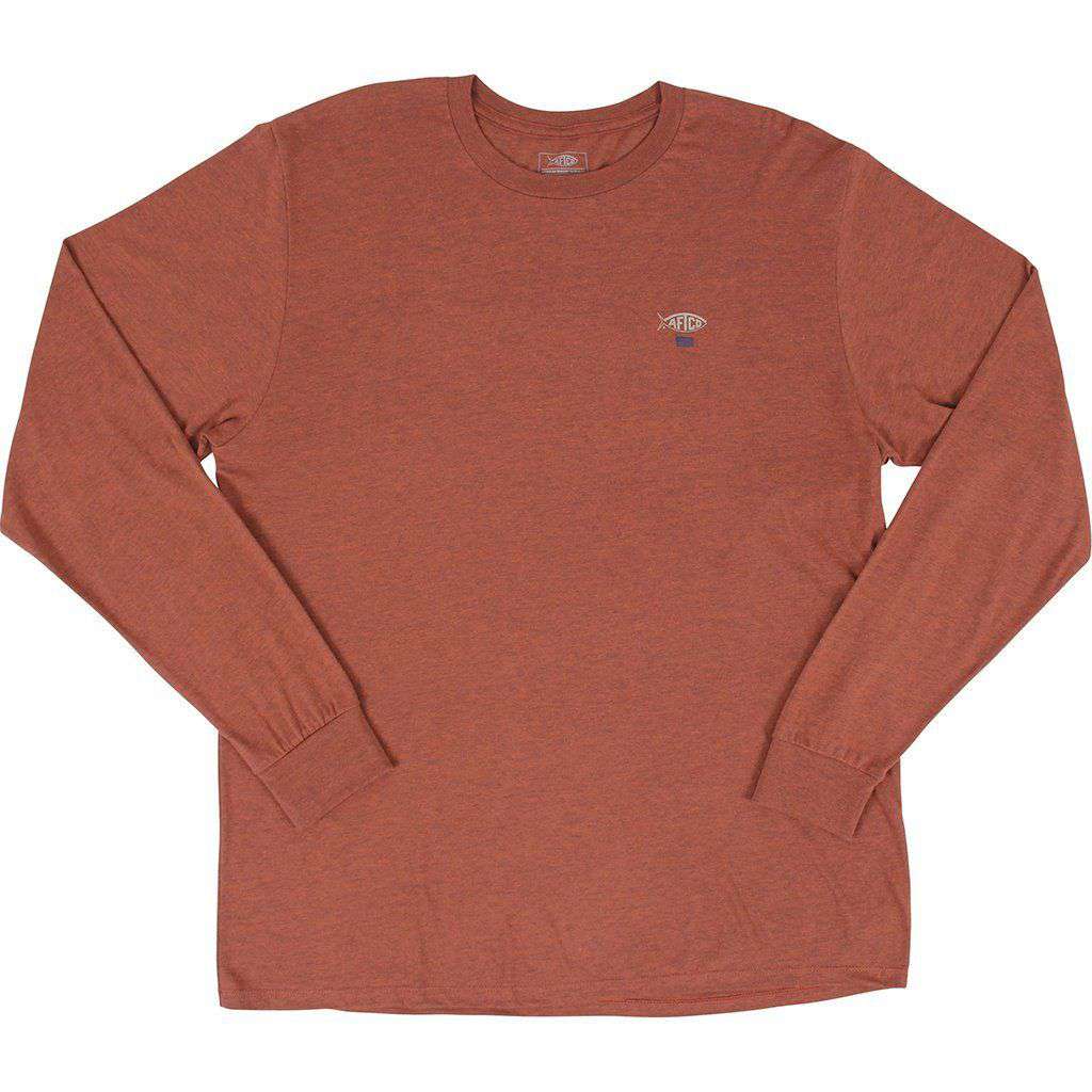 Backwash Long Sleeve T-Shirt by AFTCO - Country Club Prep