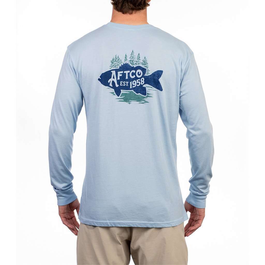 Driftwood Long Sleeve T-Shirt by AFTCO - Country Club Prep