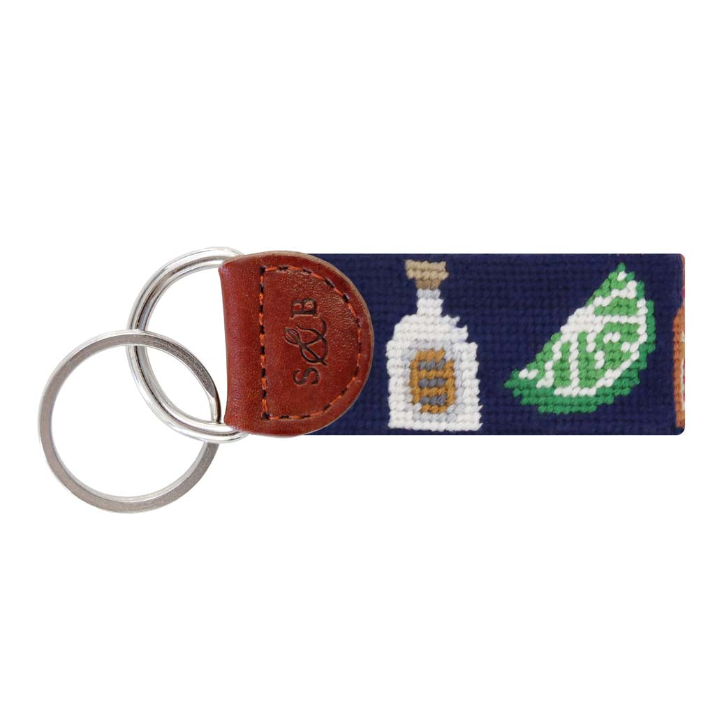 Make a Margarita Needlepoint Key Fob by Smathers & Branson - Country Club Prep