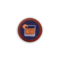 Old Fashioned Needlepoint Golf Ball Marker by Smathers & Branson - Country Club Prep