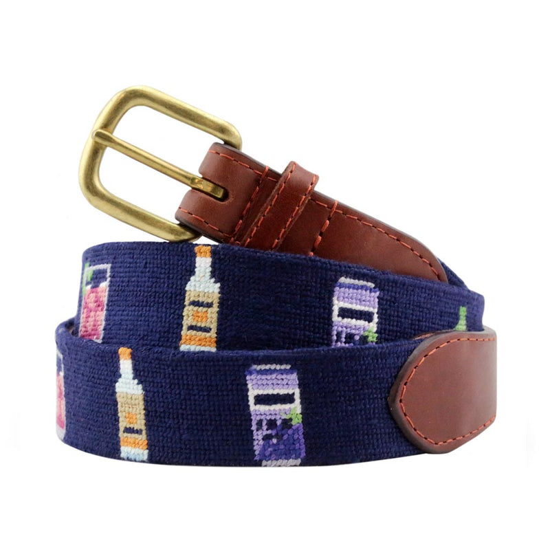 Transfusion Needlepoint Belt by Smathers & Branson - Country Club Prep