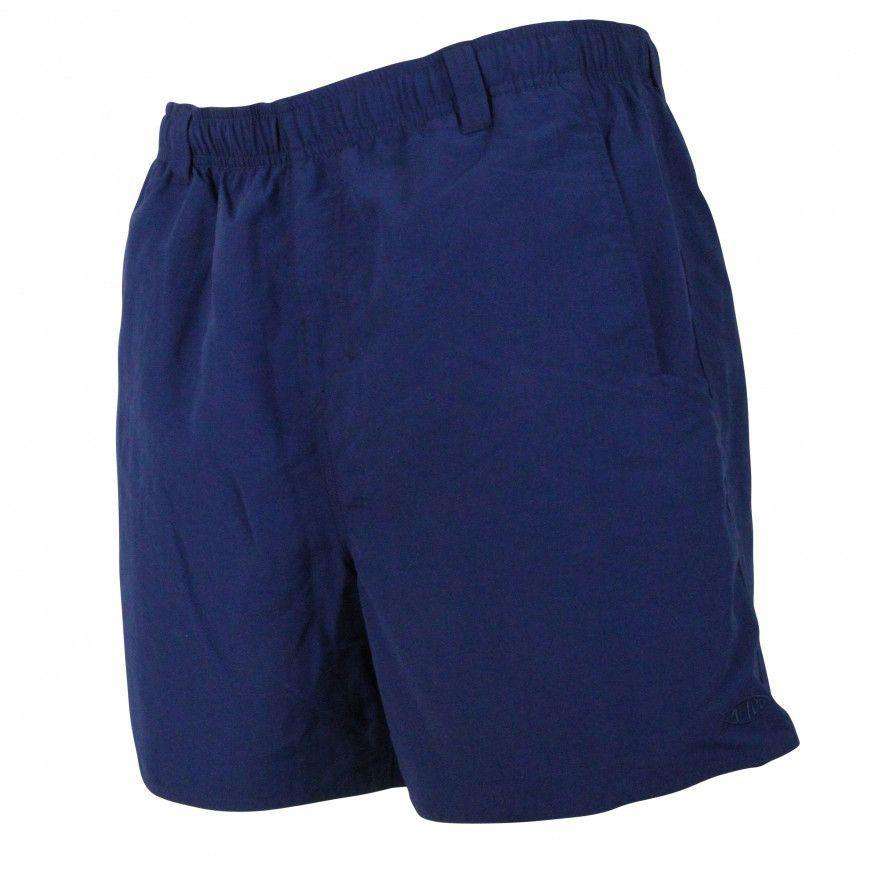 Manfish Swim Trunk in Navy by AFTCO - Country Club Prep