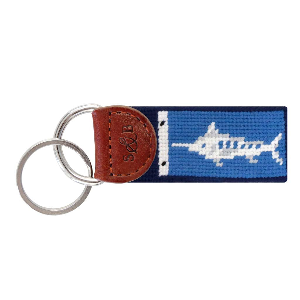 Marlin Sportfishing Flag Key Fob by Smathers & Branson - Country Club Prep