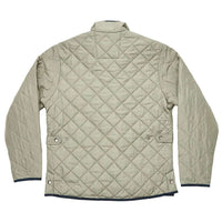 Marshall Quilted Jacket in Sandstone by Southern Marsh - Country Club Prep