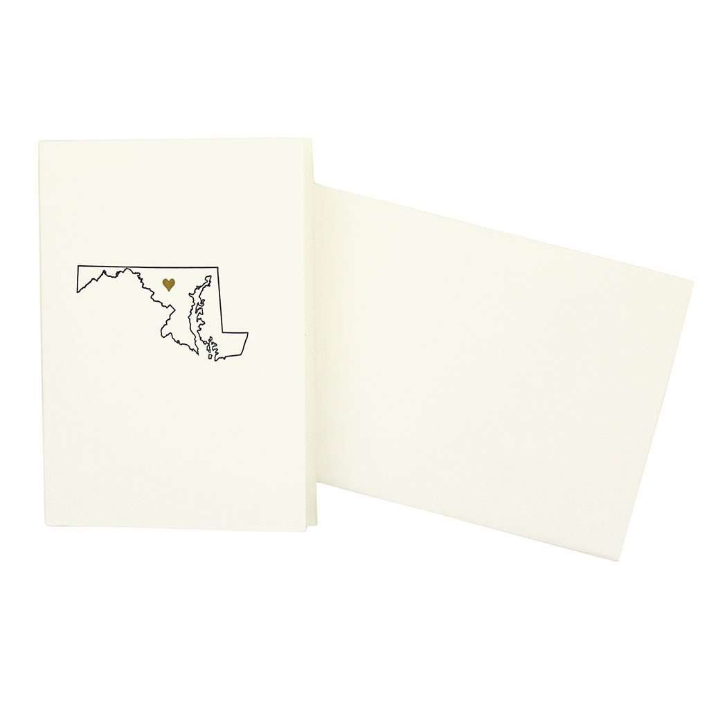 Maryland Note Card Set by Ancesserie - Country Club Prep