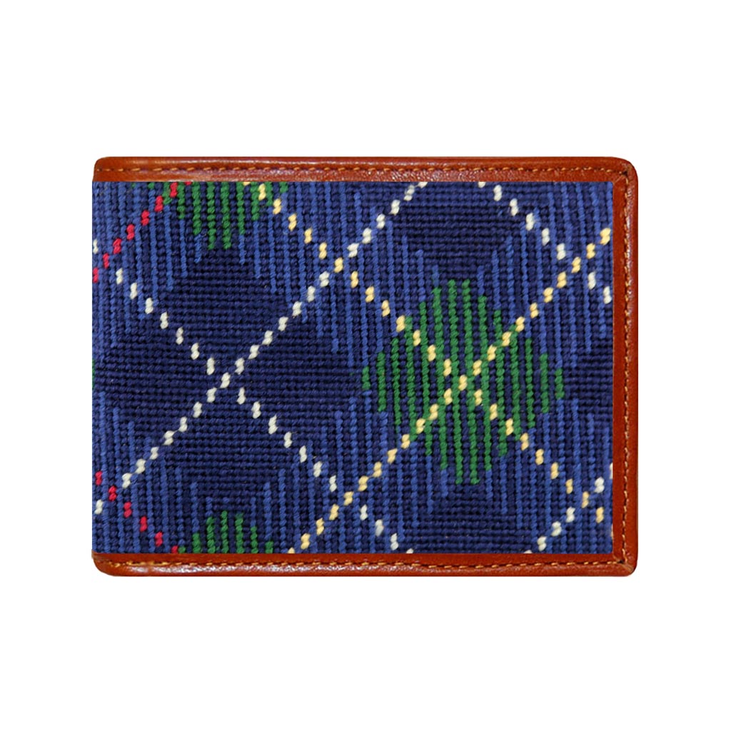 McLeod Tartan Needlepoint Wallet by Smathers & Branson - Country Club Prep