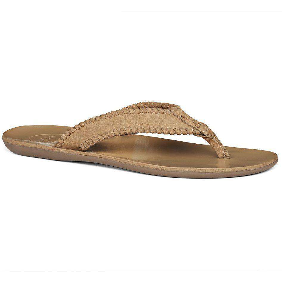 Men's Sullivan Nubuck Sandal in Sand by Jack Rogers - Country Club Prep