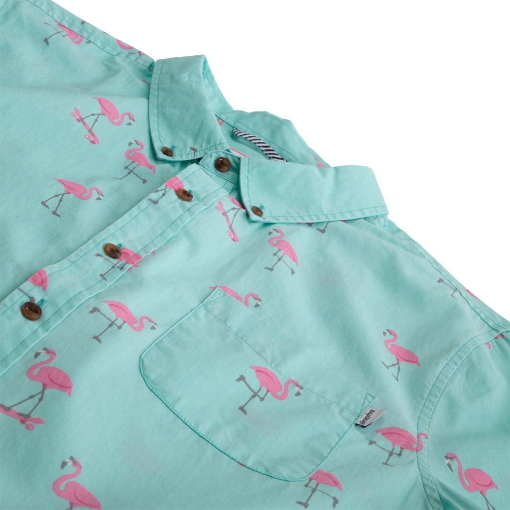 The Cruisers Short Sleeve Button Down Party Shirt by Party Pants - Country Club Prep