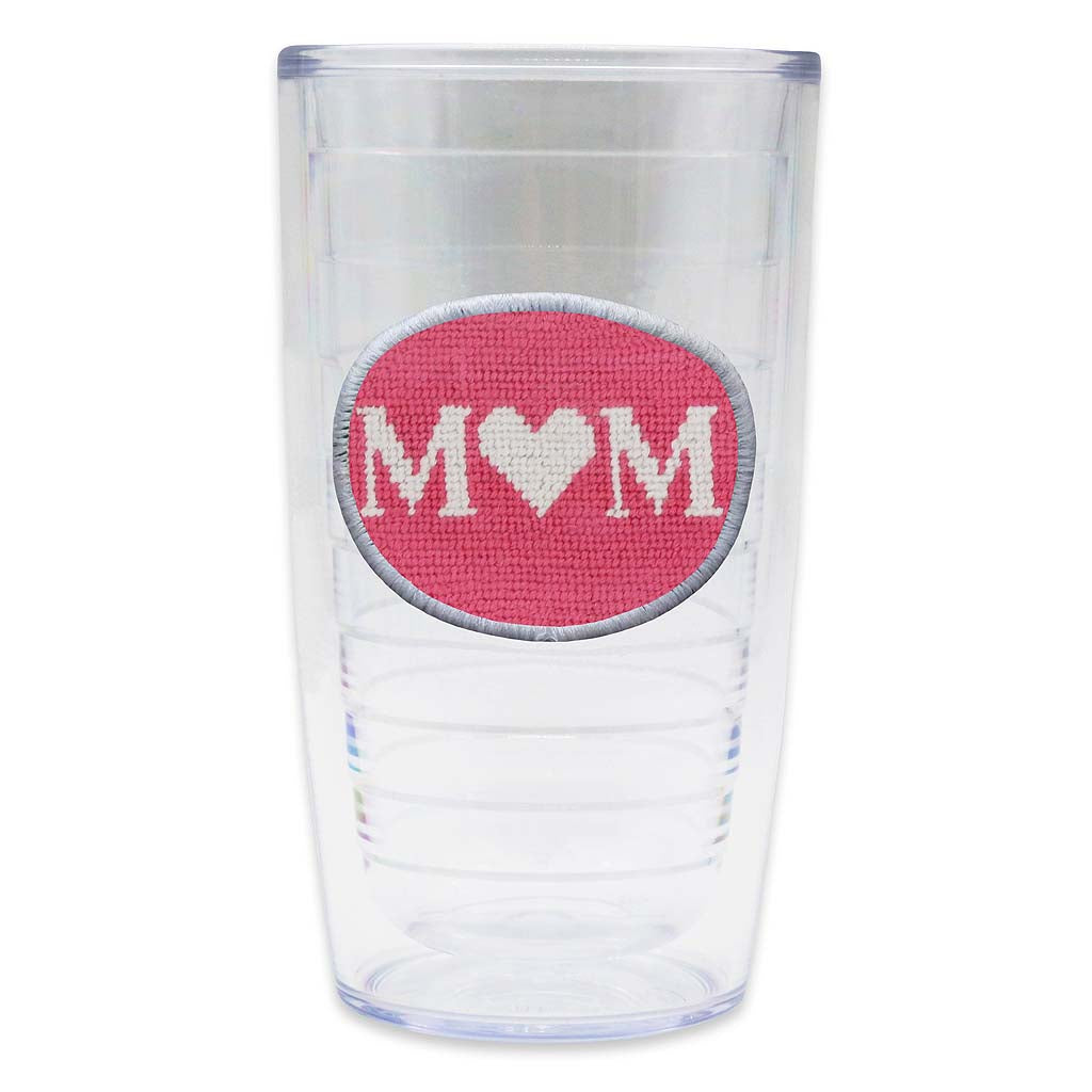 Mom Needlepoint Tumbler by Smathers & Branson - Country Club Prep