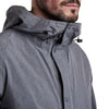 Mull Waterproof Jacket in Grey Marl by Barbour - Country Club Prep