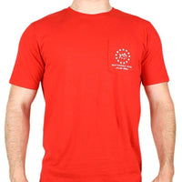 Mystery Independence T-Shirt in True Red by Southern Tide - Country Club Prep