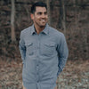 Knit Workman Shirt Jacket by The Normal Brand - Country Club Prep