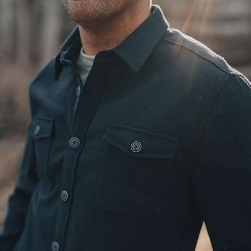 The Normal Brand Senior Wool Shirt Jacket | Free Shipping – Country ...