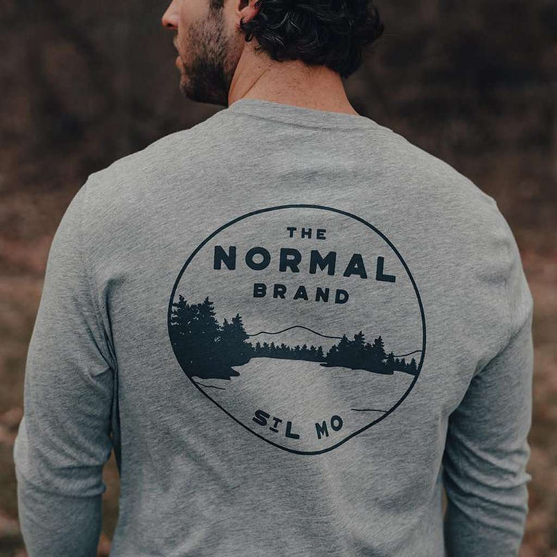 Landscape Long Sleeve T-Shirt by The Normal Brand - Country Club Prep
