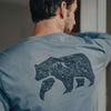 Worn in Bear Long Sleeve T-Shirt by The Normal Brand - Country Club Prep
