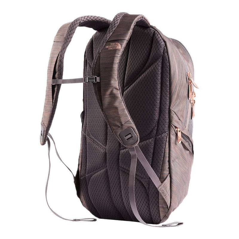 Women's Isabella Backpack in Rabbit Grey Copper Melange by The North Face - Country Club Prep