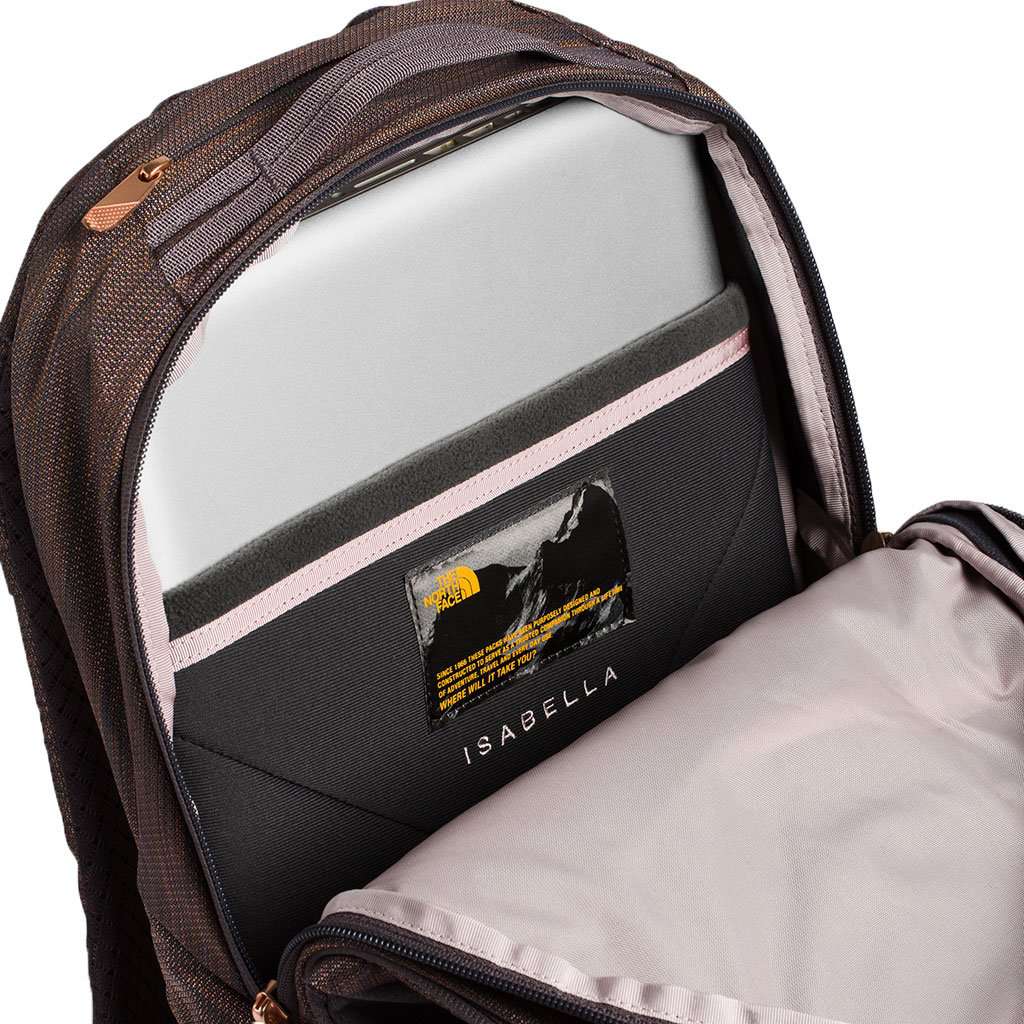 north face borealis backpack rabbit grey Women's Isabella Backpack in Rabbit Grey Copper Melange by The North Face  Rabbit Grey Copper Melange
