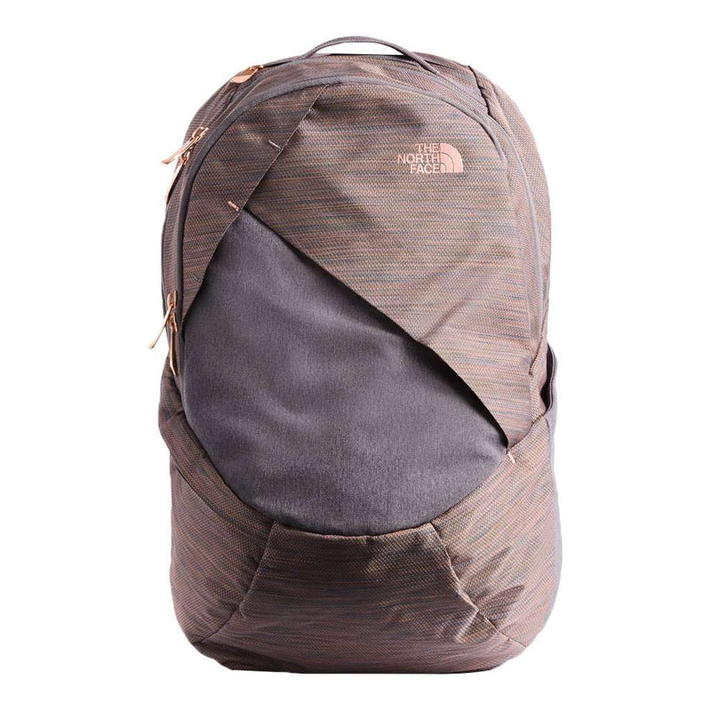 Women's Isabella Backpack in Rabbit Grey Copper Melange by The North Face - Country Club Prep