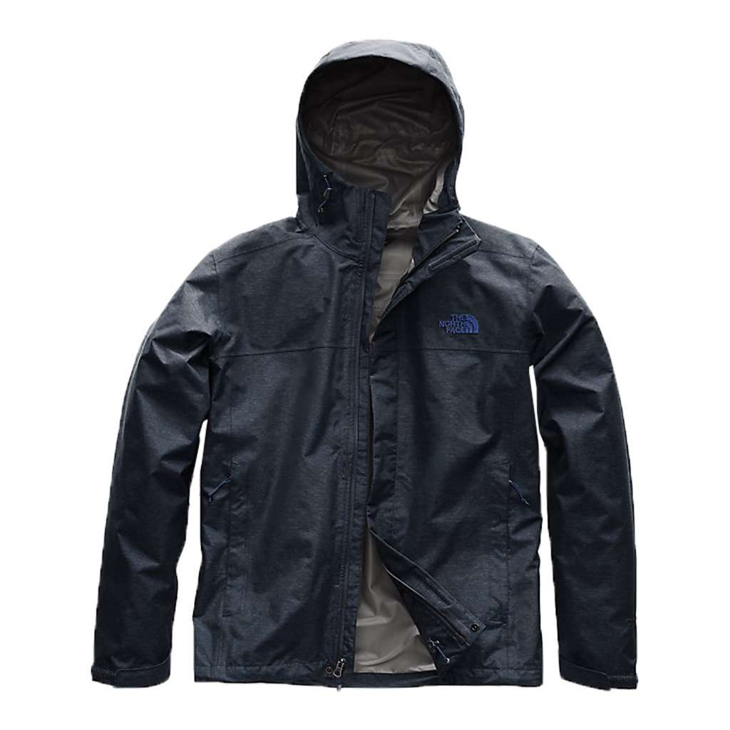 Men's Venture 2 Jacket in Urban Navy Heather by The North Face - Country Club Prep
