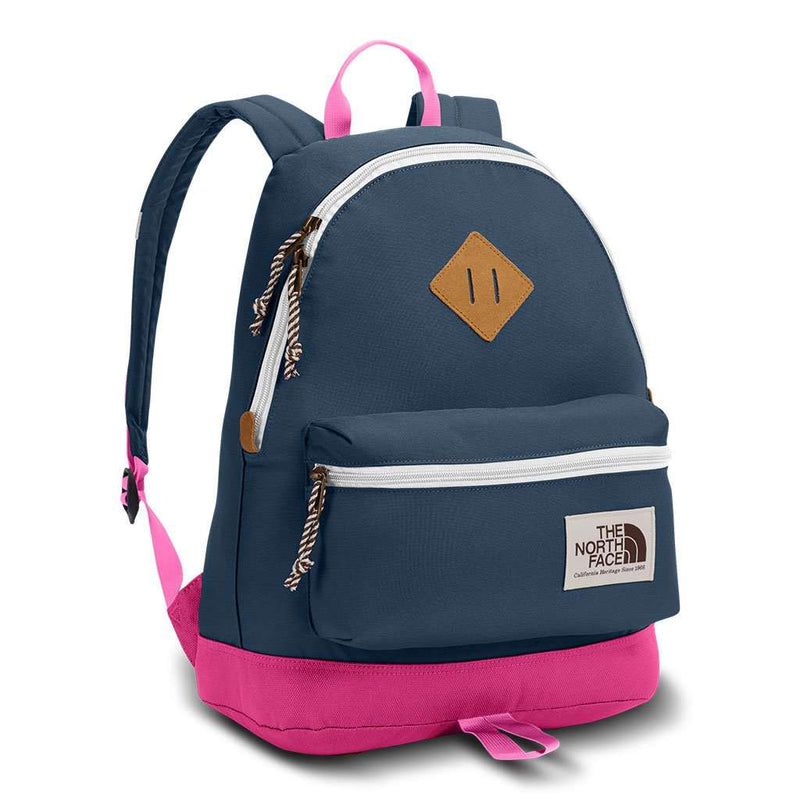 north face berkeley backpack pink The North Face Mini Berkeley Backpack in Blue Wing Teal – Country Club Prep