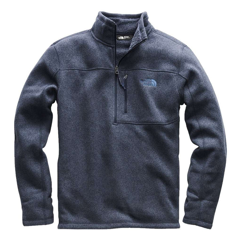 Men's Gordon Lyons 1/4 Zip in Urban Navy Heather by The North Face - Country Club Prep