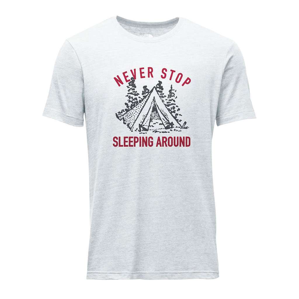 Men's Campin Tri-Blend Tee in TNF Light Grey Heather by The North Face - Country Club Prep