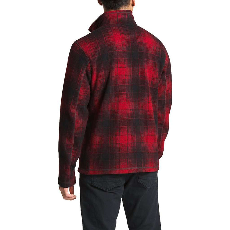 The North Face Men's Novelty Gordon Lyons 1/4 Zip in Rage Red Ombre ...