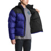 Men's 1996 Retro Nuptse Jacket in Aztec Blue by The North Face - Country Club Prep