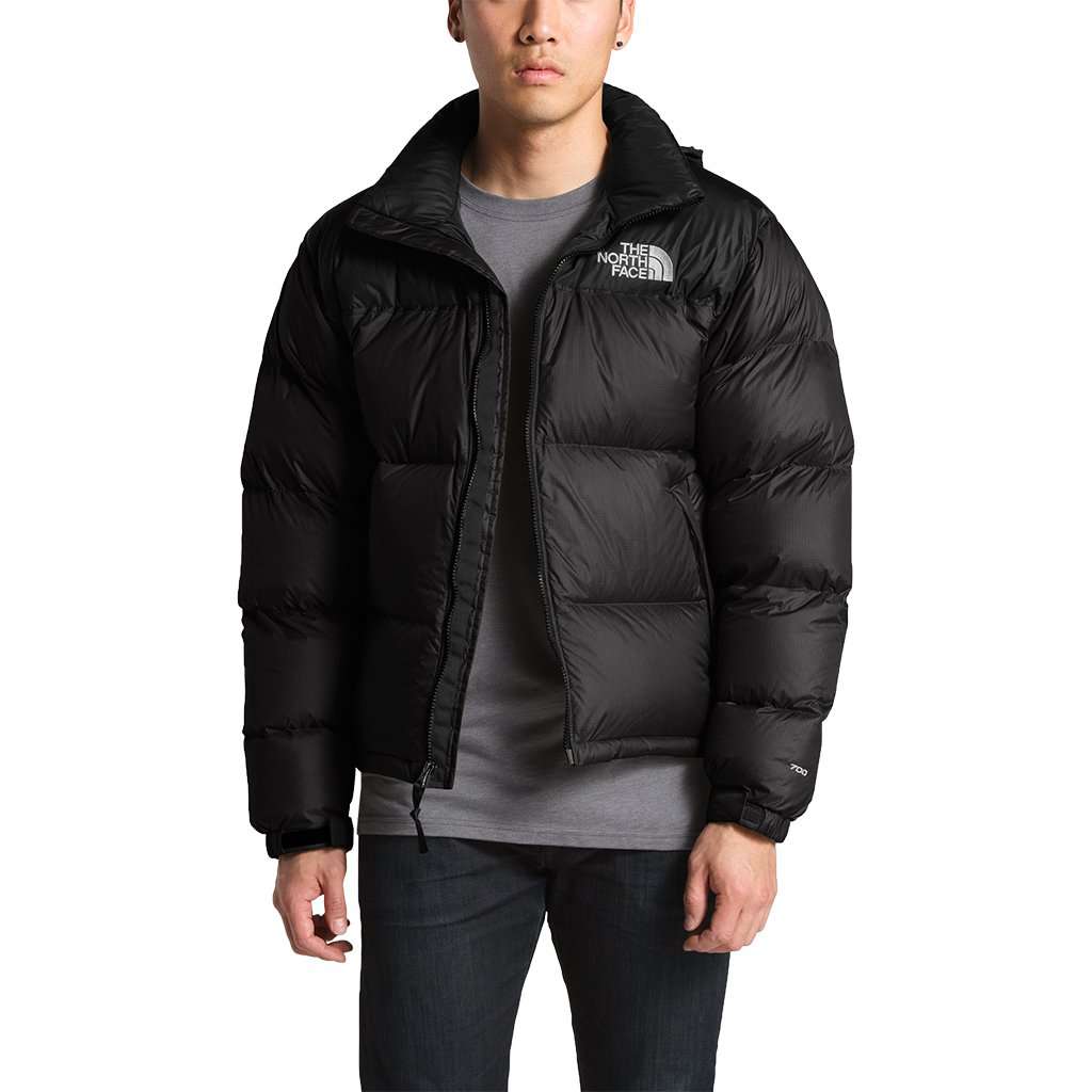 Men's 1996 Retro Nuptse Jacket in TNF Black by The North Face - Country Club Prep