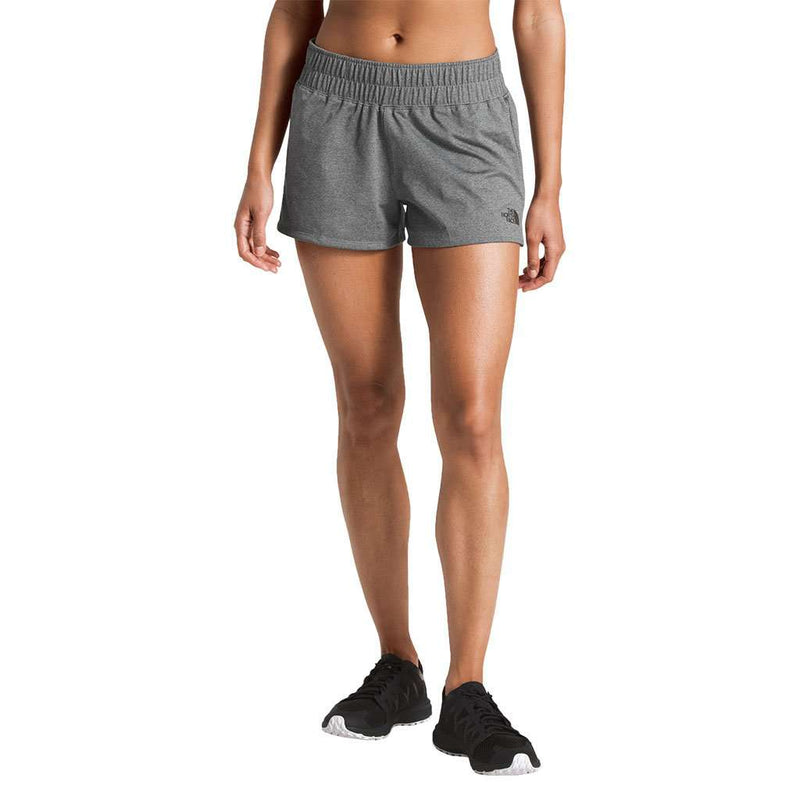 The North Face Women's Fave Lite Shorts in TNF Medium Grey Heather ...