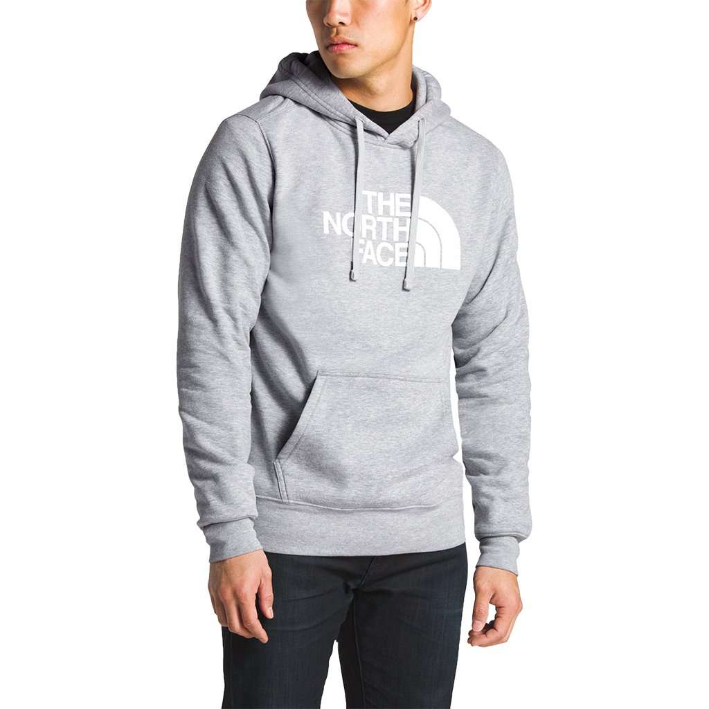 Men's Half Dome Pullover Hoodie in TNF Light Grey Heather by The North Face - Country Club Prep