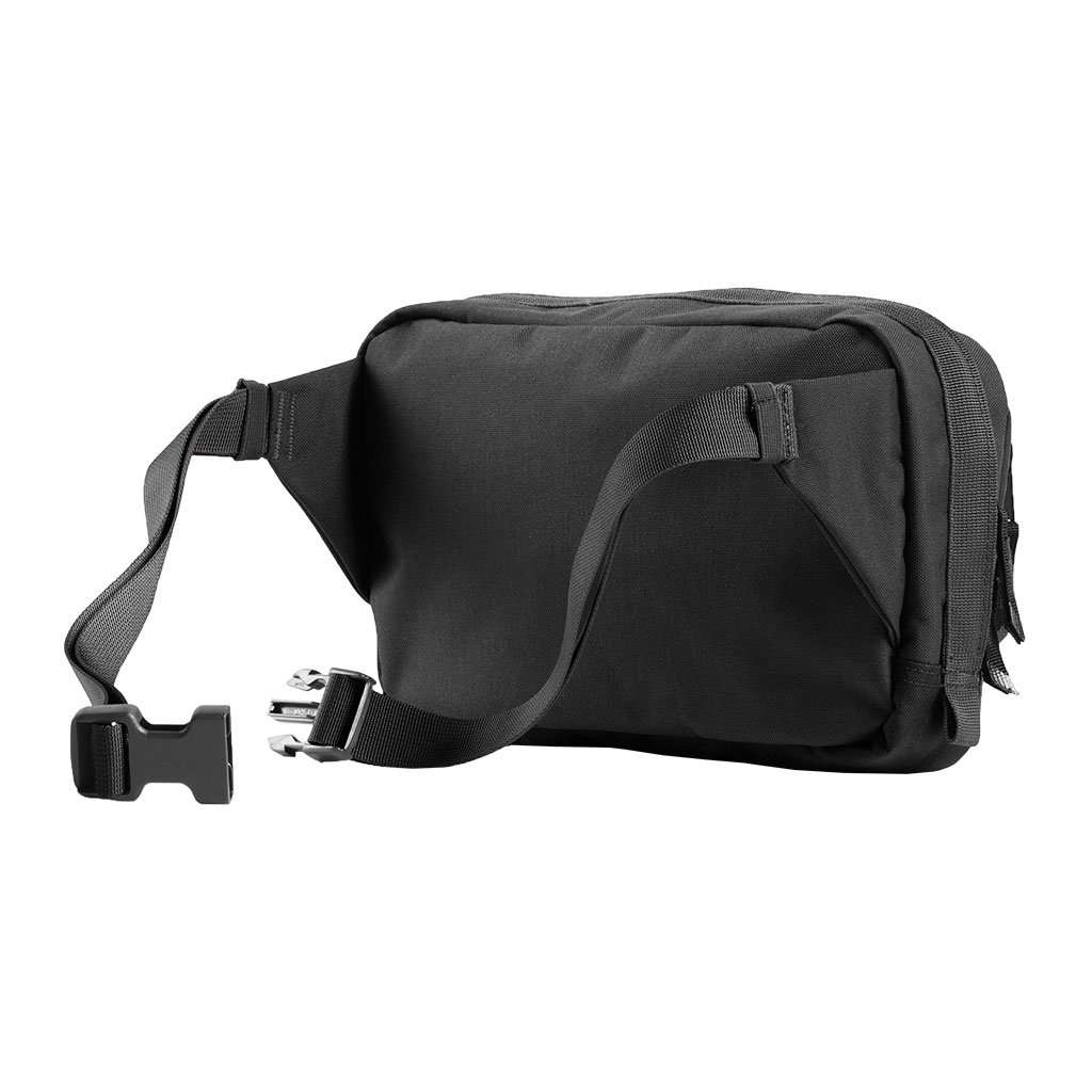 Kanga Fannypack in Asphalt Grey Heather & TNF Black by The North Face - Country Club Prep