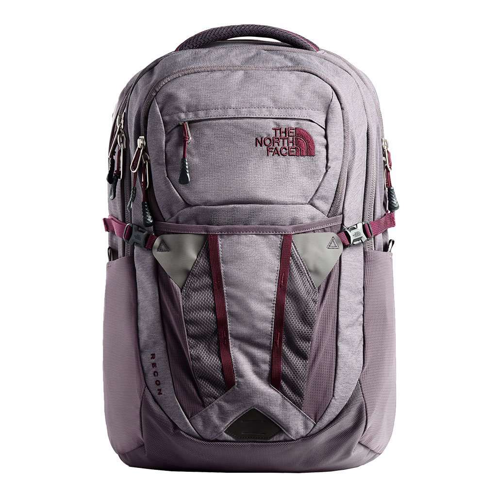 Women's Recon Backpack in Rabbit Grey Light Heather by The North Face - Country Club Prep