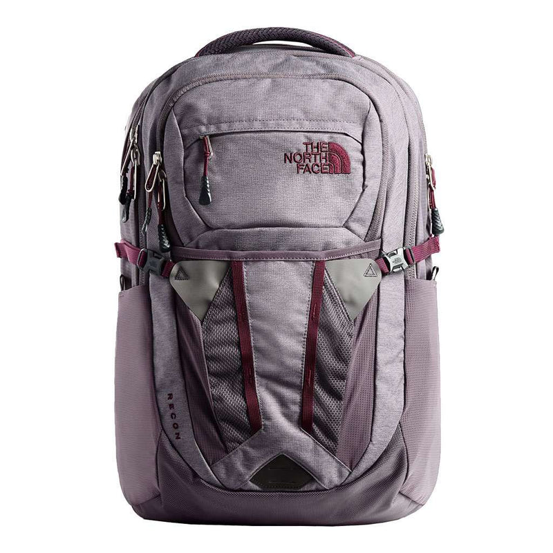 north face backpack grey and pink Women's Recon Backpack in Rabbit Grey Light Heather by The North Face Rabbit Grey Light Heather