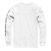 Men's Long Sleeve Well-Loved Half Dome Tee in TNF White by The North Face - Country Club Prep