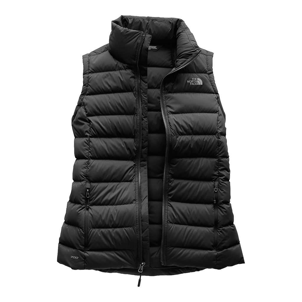 Women's Stretch Down Vest in TNF Black by The North Face - Country Club Prep
