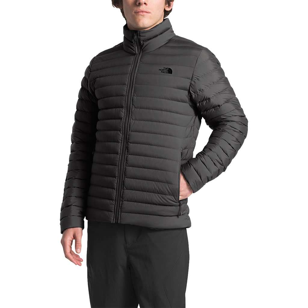 Men's Stretch Down Jacket in Asphalt Grey by The North Face - Country Club Prep