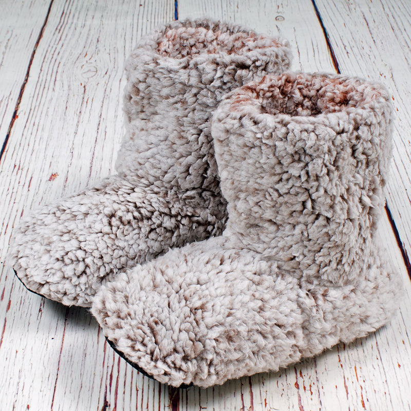 Sherpa Fleece Booties by Nordic Fleece - Country Club Prep