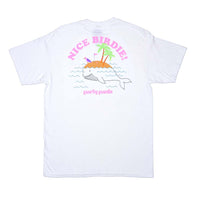 Nice Birdie Short Sleeve Tee Shirt by Party Pants - Country Club Prep