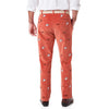 Ghost & Bat Beachcomber Corduroy Pant in Nantucket Red by Castaway Clothing - Country Club Prep