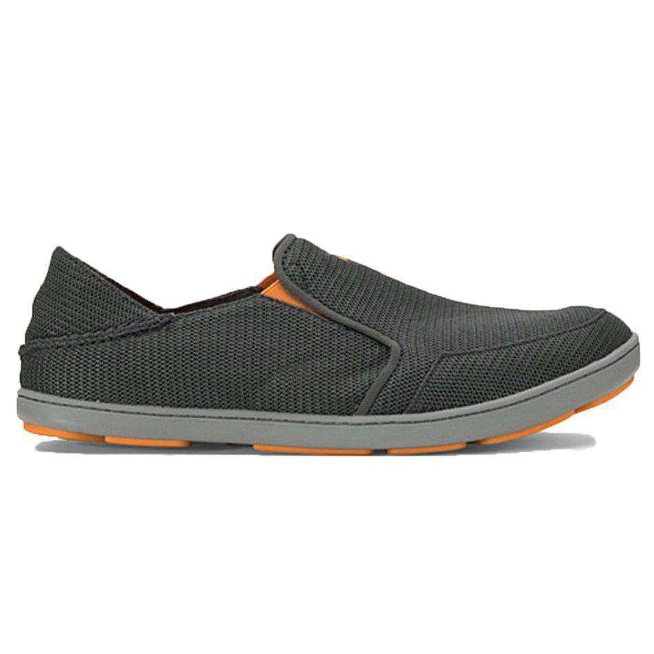 Men's Nohea Mesh Sneaker in Dark Shadow Grey by Olukai - Country Club Prep